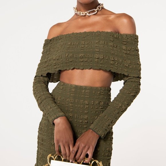 cult gaia Tops - Cult Gaia Trina Top in Olive Green